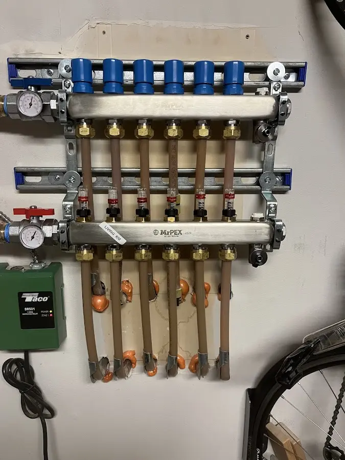 Plumber performing Sink Repair at a residential property in Slatington